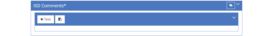 Design Considerations - ISD Comments