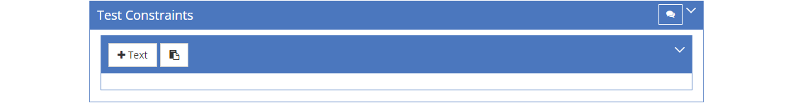 Design Considerations - Test Constraints