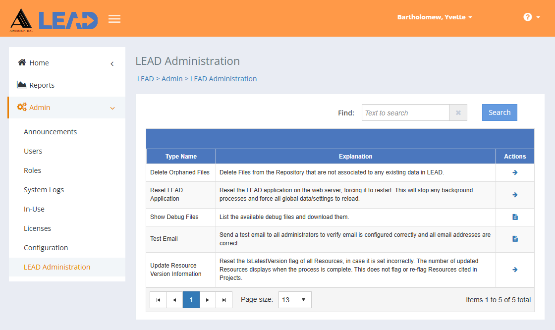 LEAD Administrator - LEAD Administration LEAD Administrator - LEAD Administration