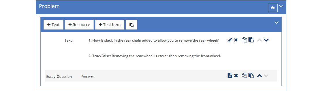 Problem Sheet - Problem Tab