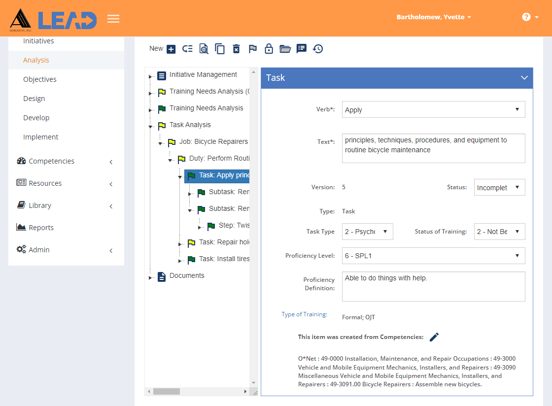 Task Analysis > Task
